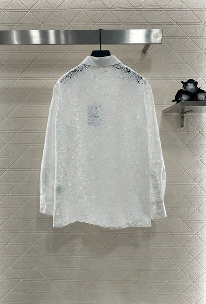 D 25 embroidered shirt