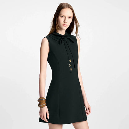 L 25 Bow Sleeveless Dress