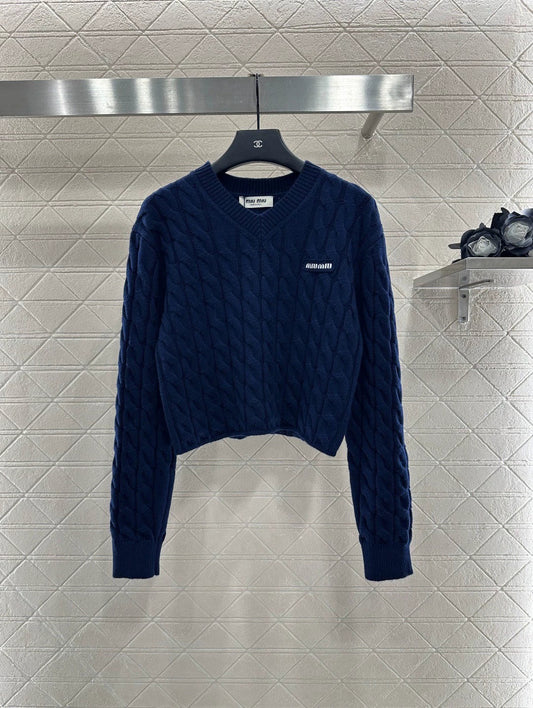 25fw Fried Dough Twists knitting pullover sweater