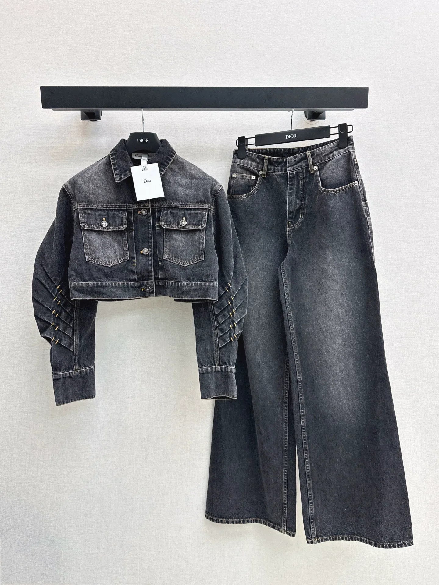 25fw Short denim jacket