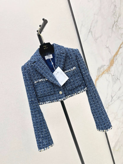25fw Coarse woolen short jacket