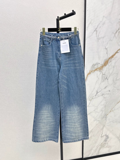25 new nostalgic washed denim straight pants