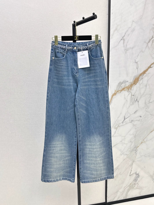 25 new nostalgic washed denim straight pants