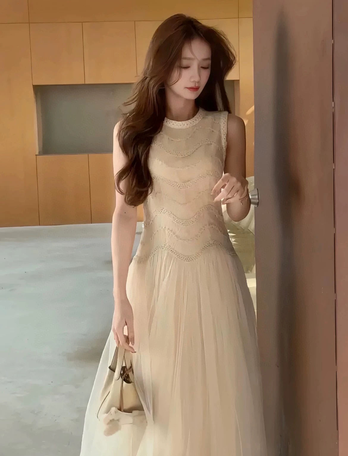 25fw chiffon dress