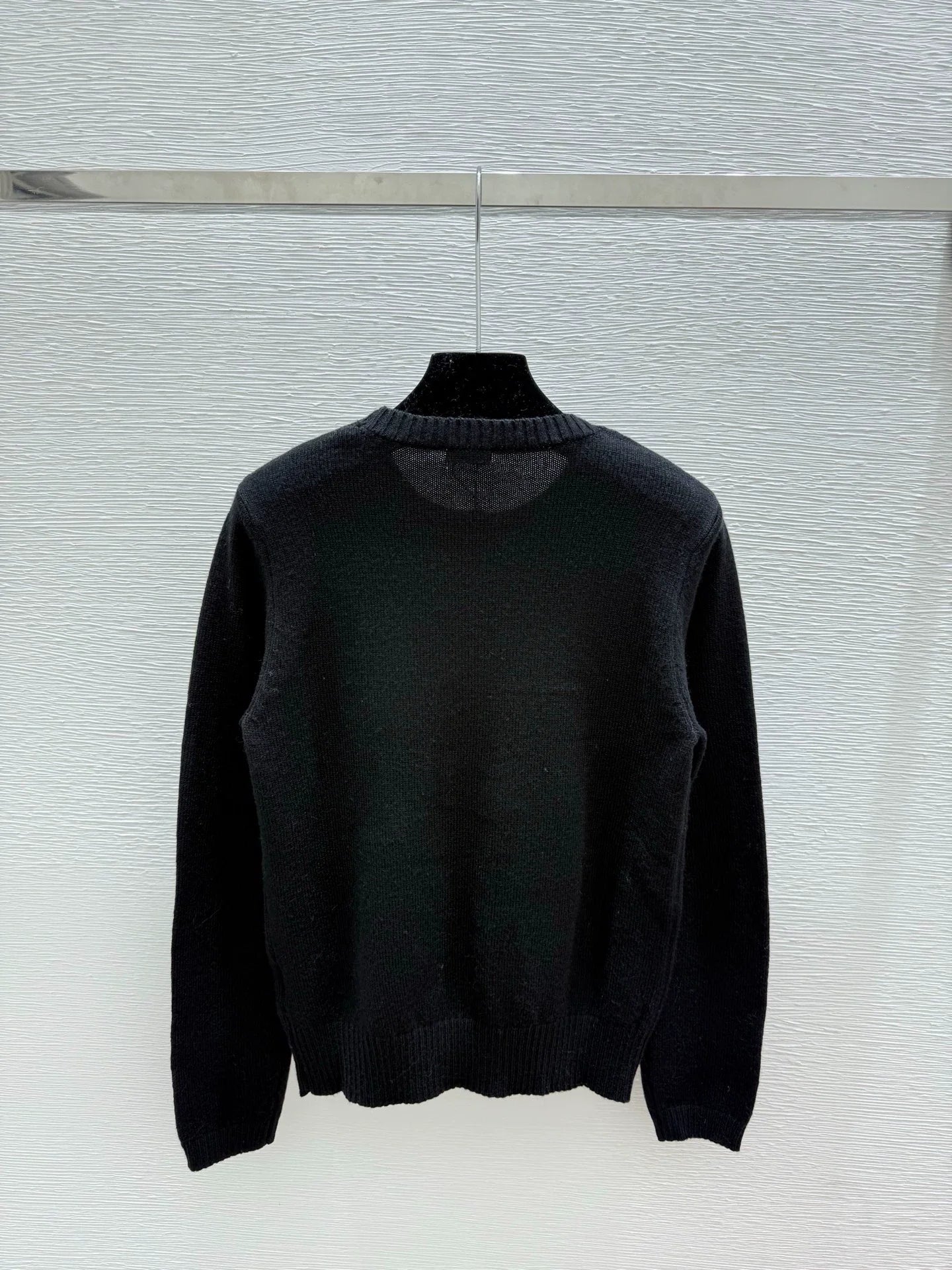 25fw Embroidered letter sweater