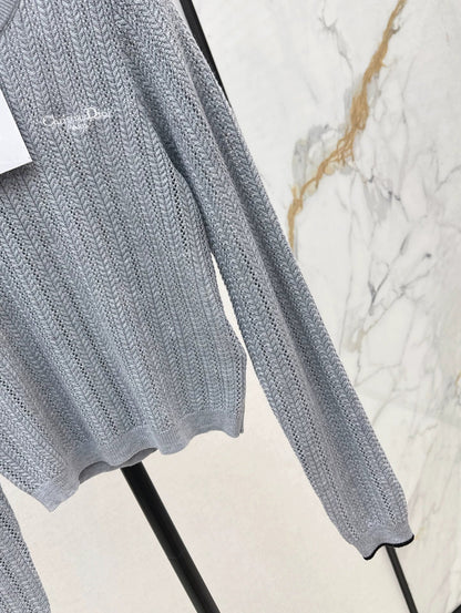 25fw Long sleeved knitted sweater