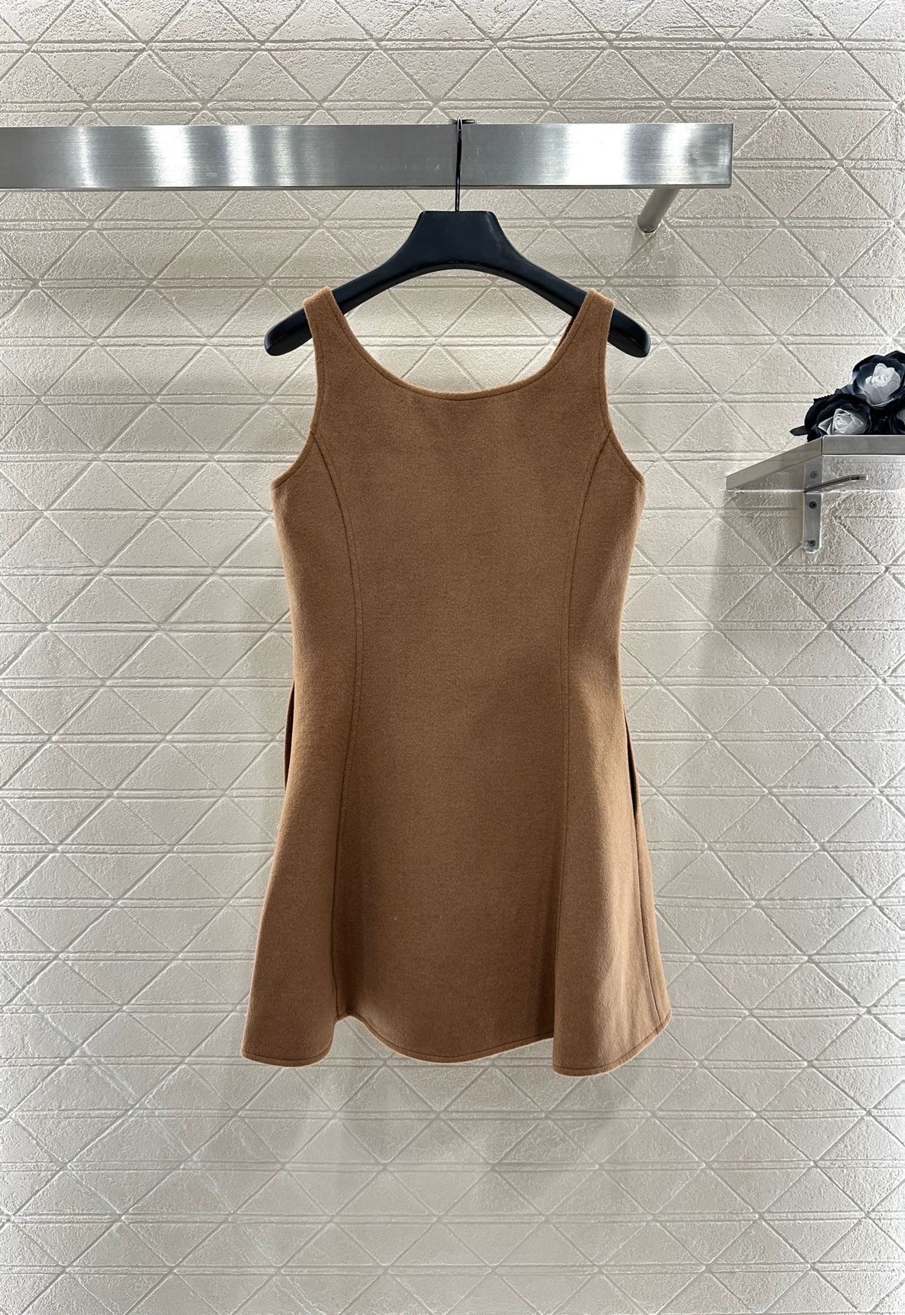 25fw woolen vest dress