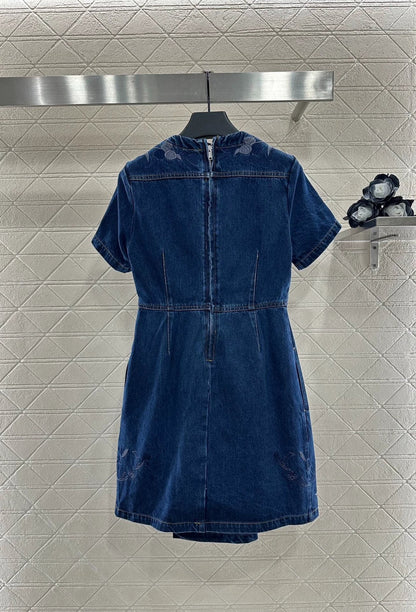 2025 Heavy Industry Embroidered Dress