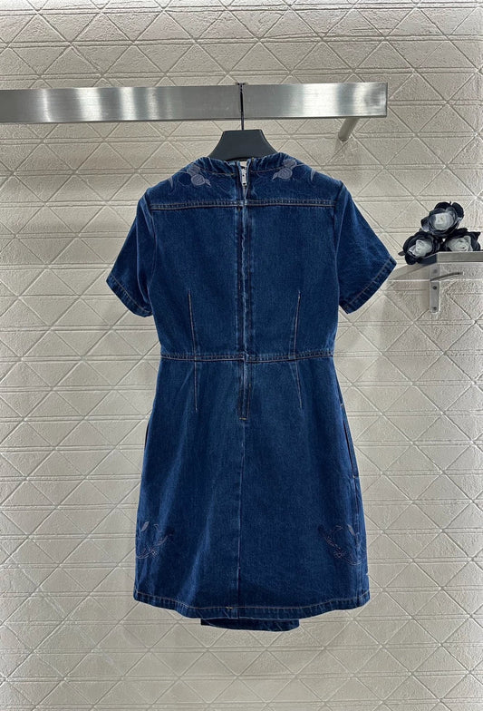 2025 Heavy Industry Embroidered Dress