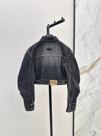 25fw Short denim jacket