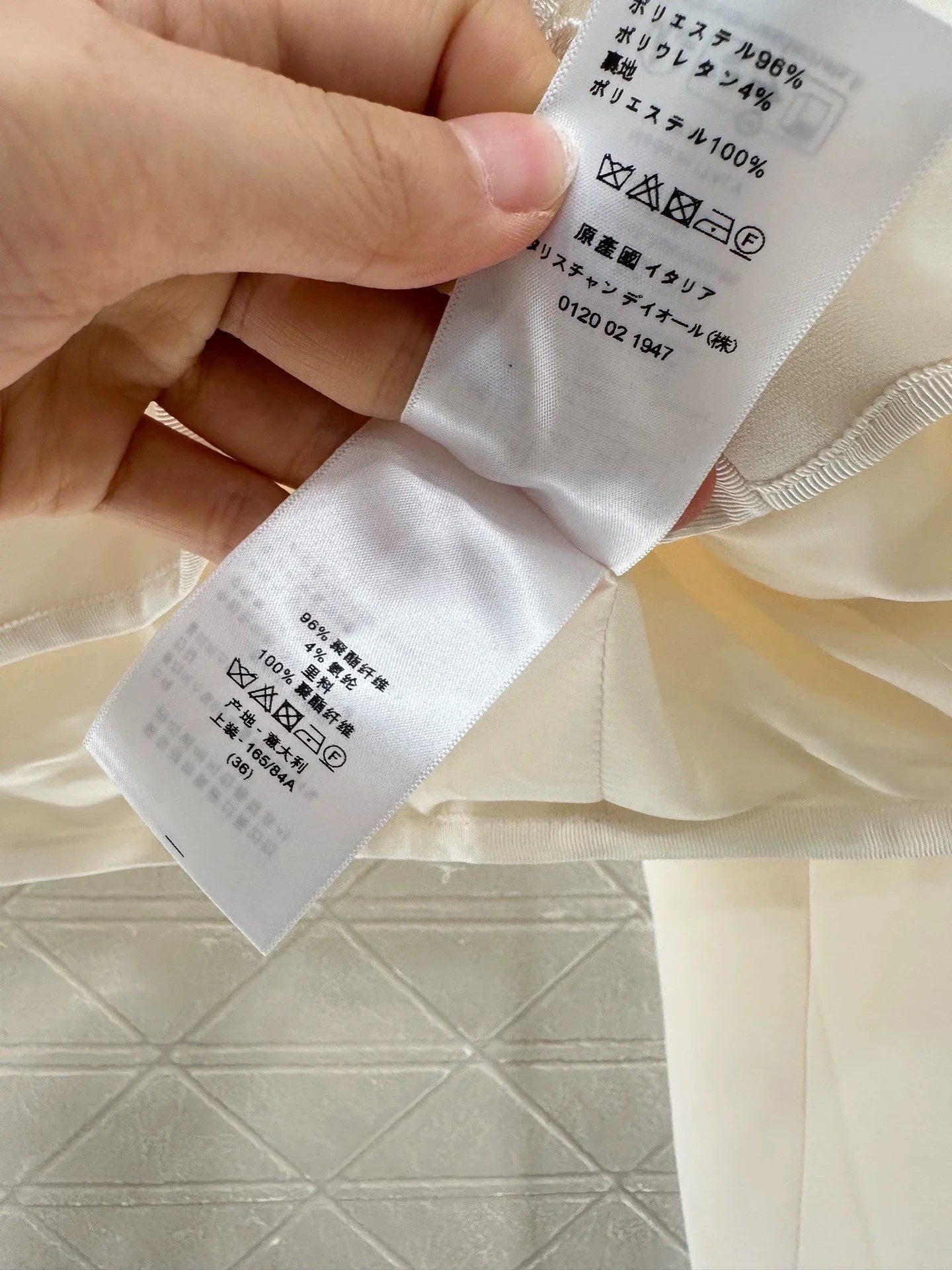 25fw Stand-up collar, water-soluble lace blazer.