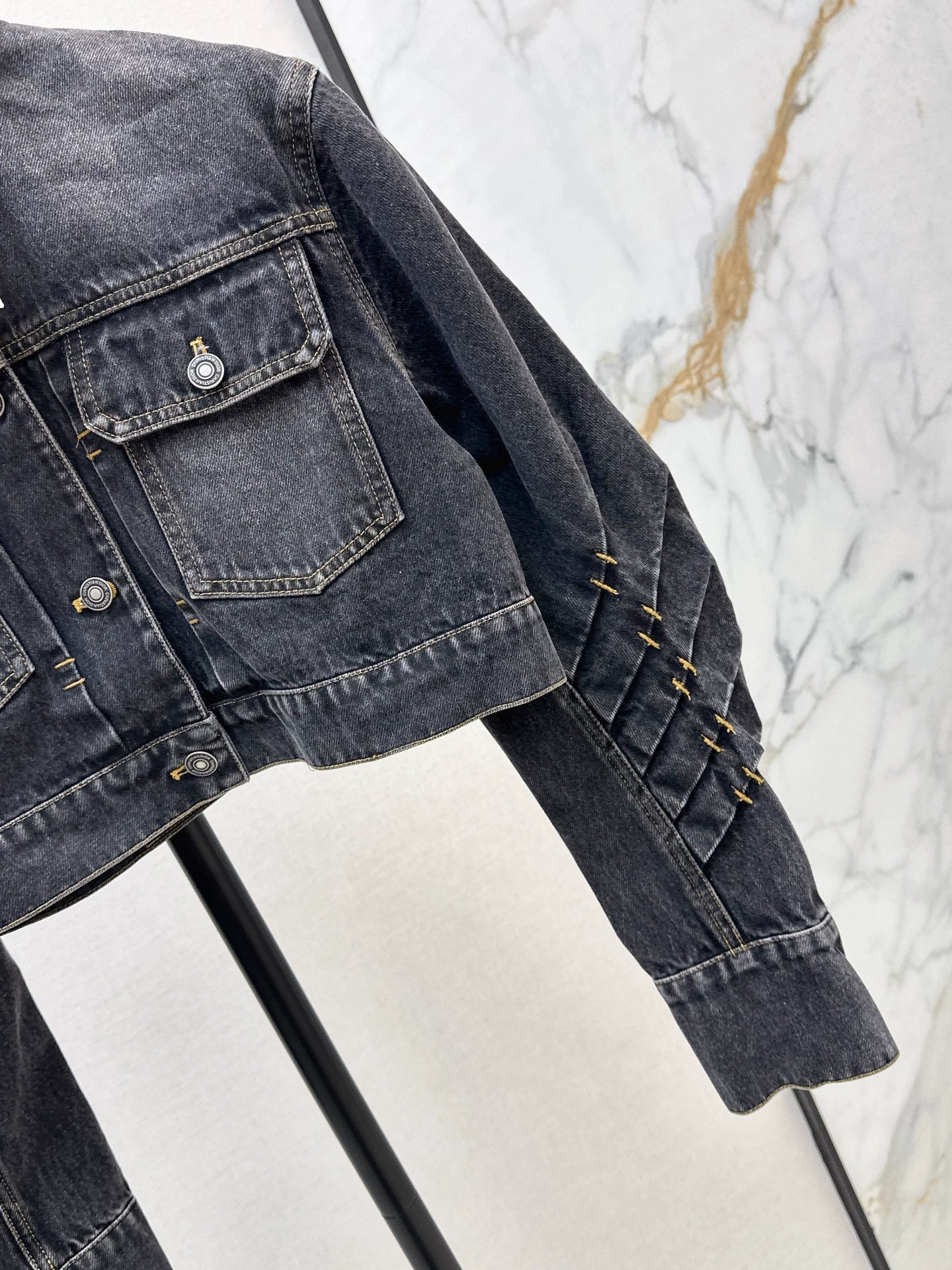 25fw Short denim jacket
