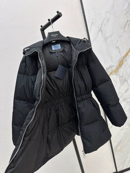 25fw Clean version waist down jacket