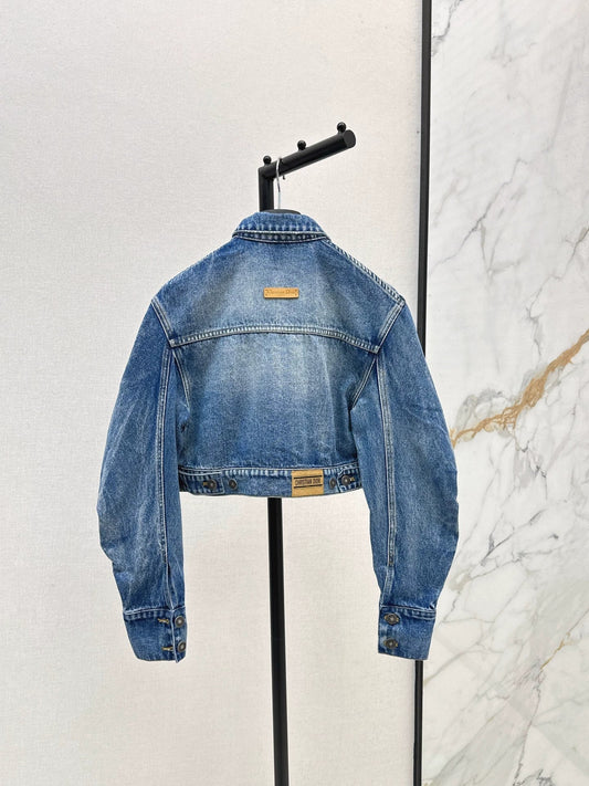 25fw Short denim jacket