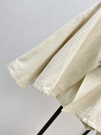 25fw letter print cape coat