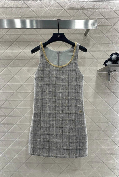 C 25 Wool woolen vest skirt
