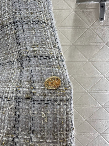 C 25 Wool woolen vest skirt