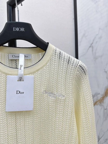 25fw Long sleeved knitted sweater