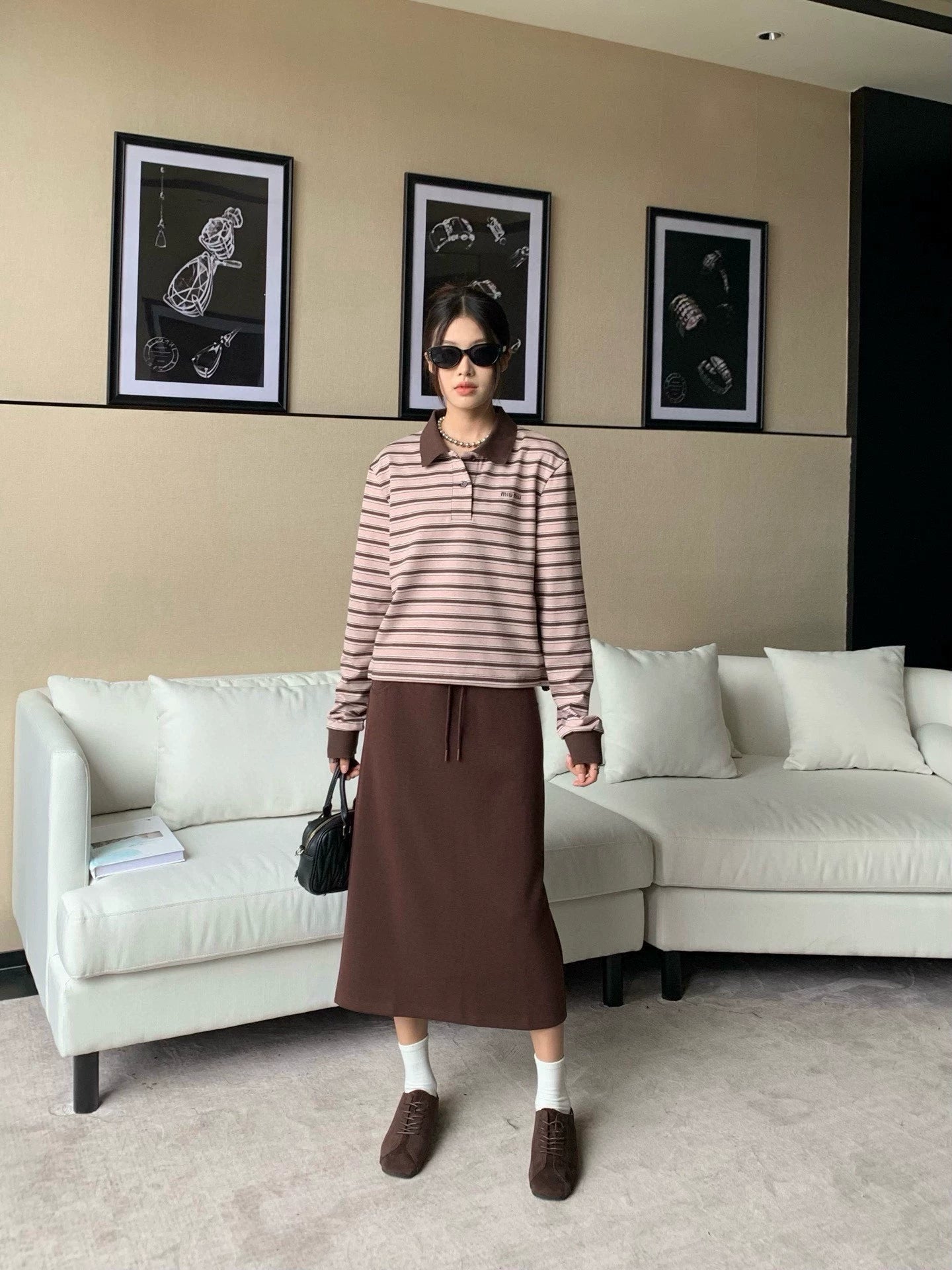 25 Striped casual suit