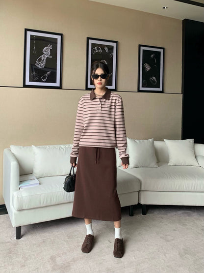 25 Striped casual suit