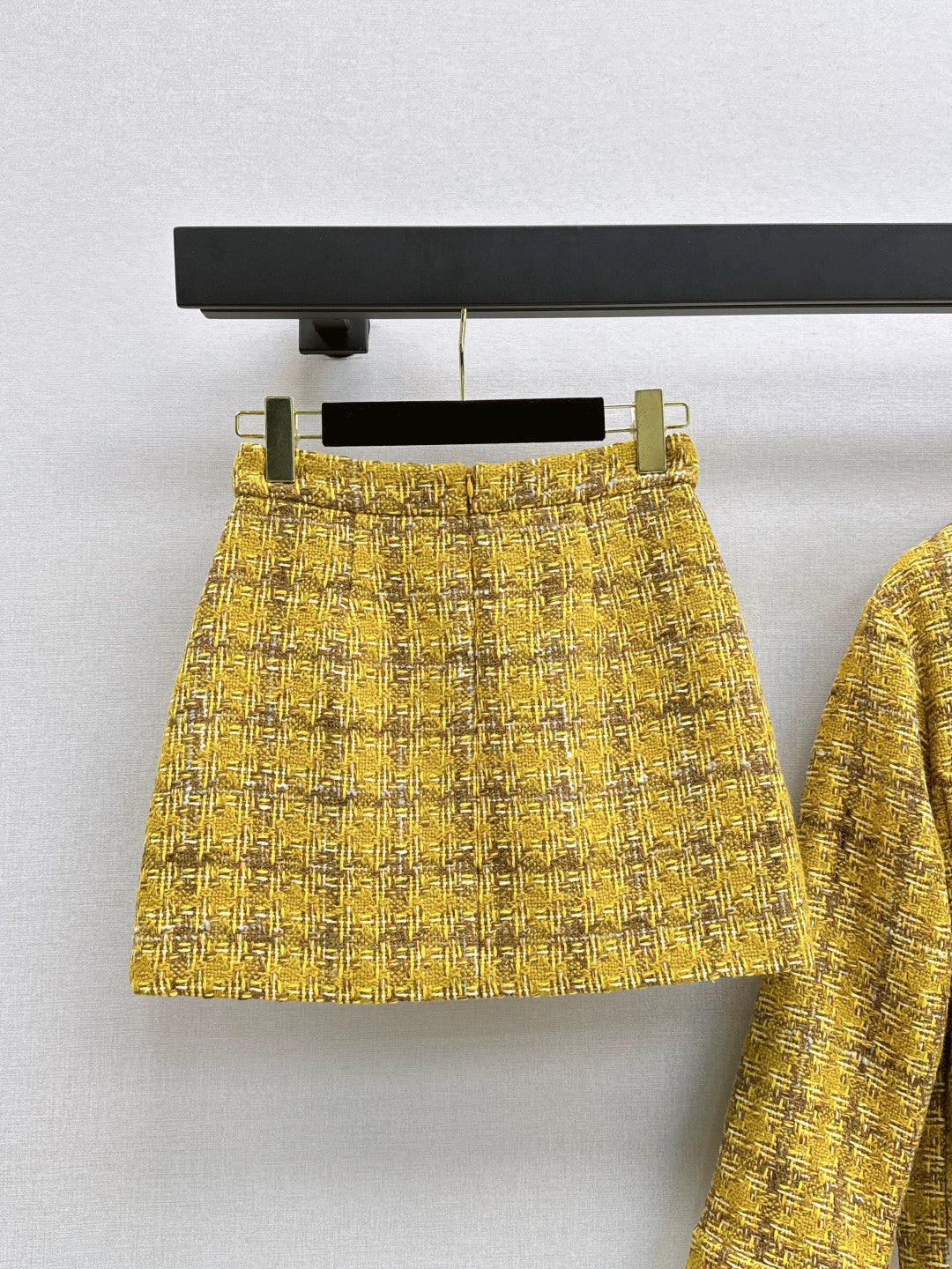 25fw Weaving A-line skirt