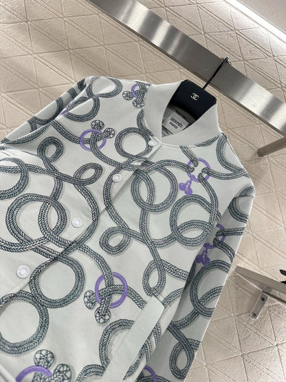 25fw Printed casual jacket