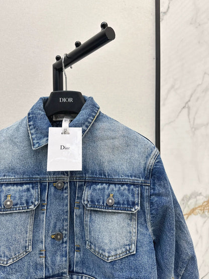25fw Short denim jacket