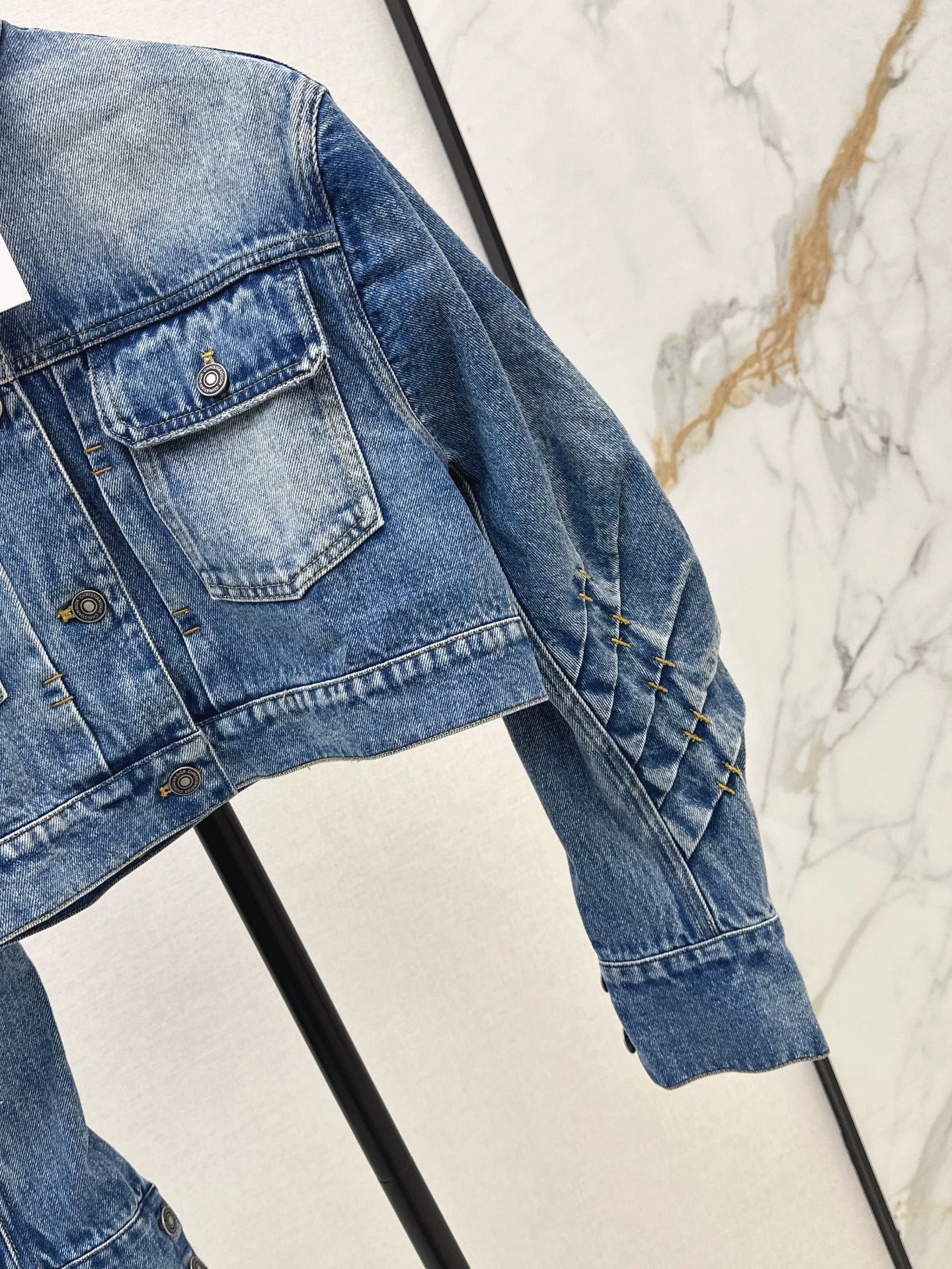 25fw Short denim jacket