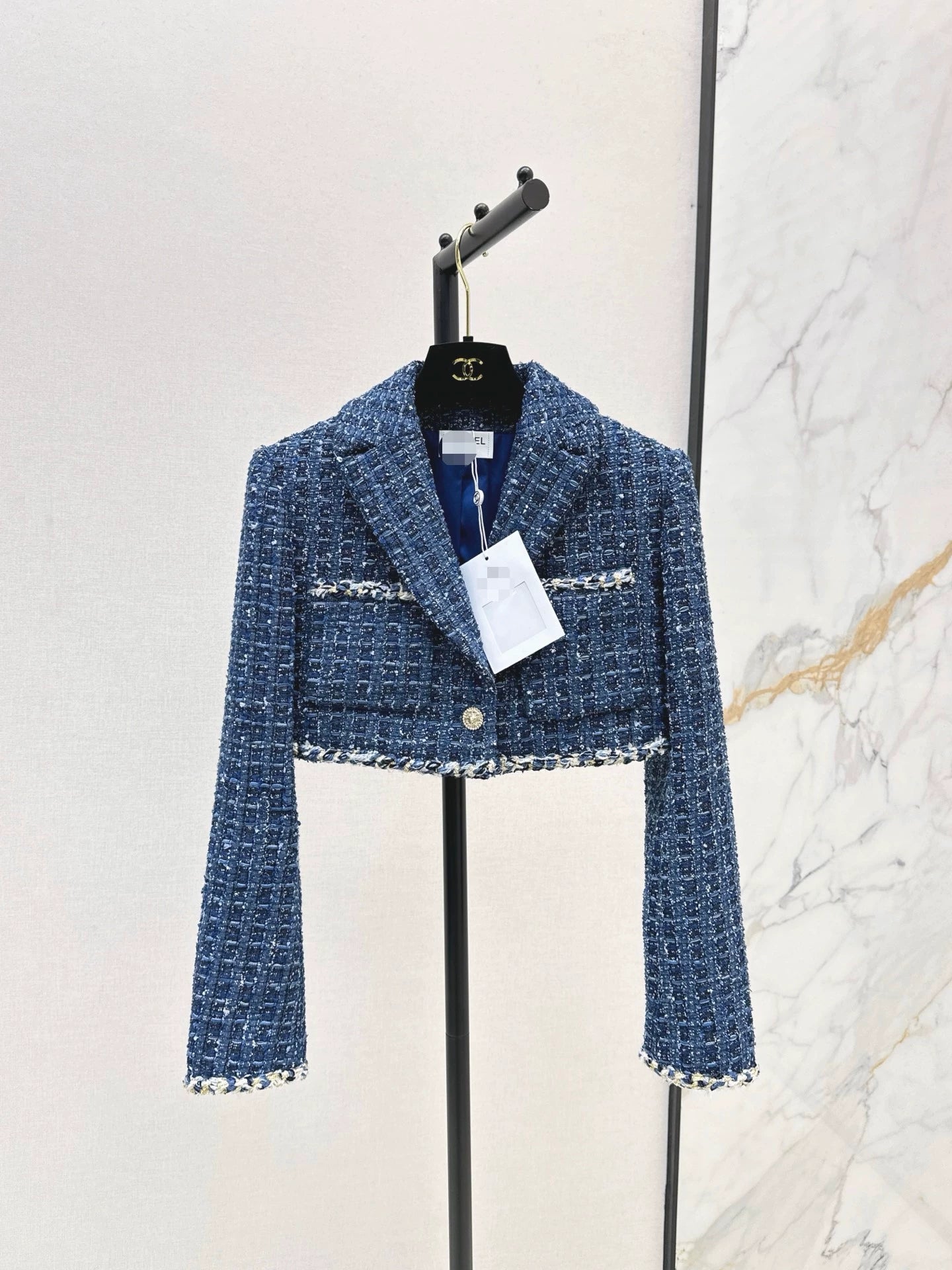 25fw Coarse woolen short jacket