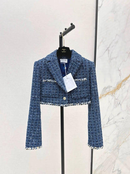 25fw Coarse woolen short jacket