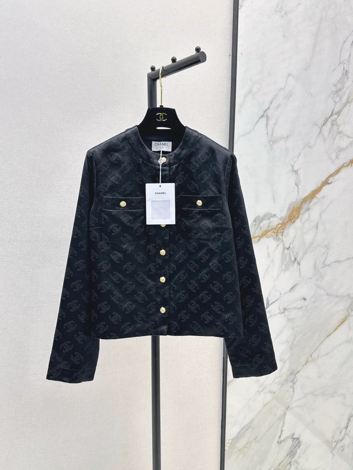 25fw Round neck jacket jacket