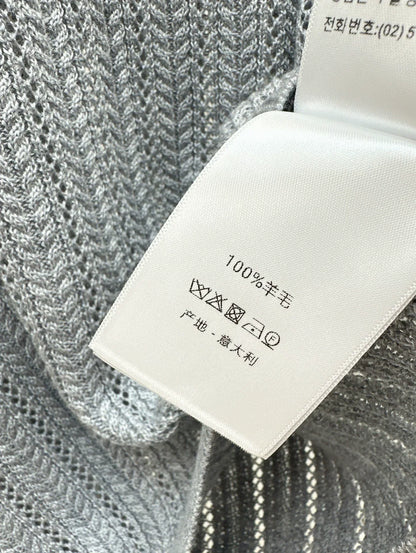 25fw Long sleeved knitted sweater