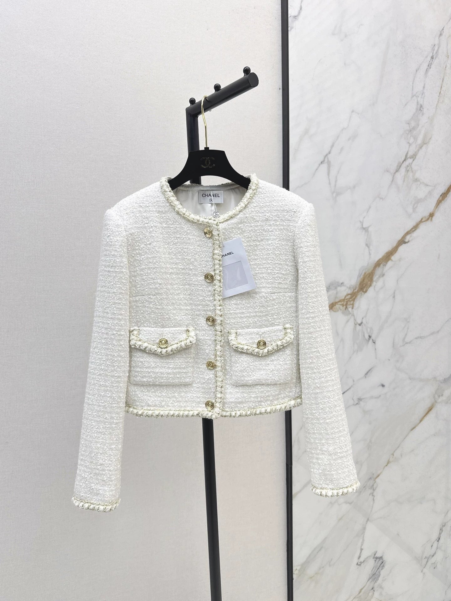 25fw Double pocket decorative border small jacket