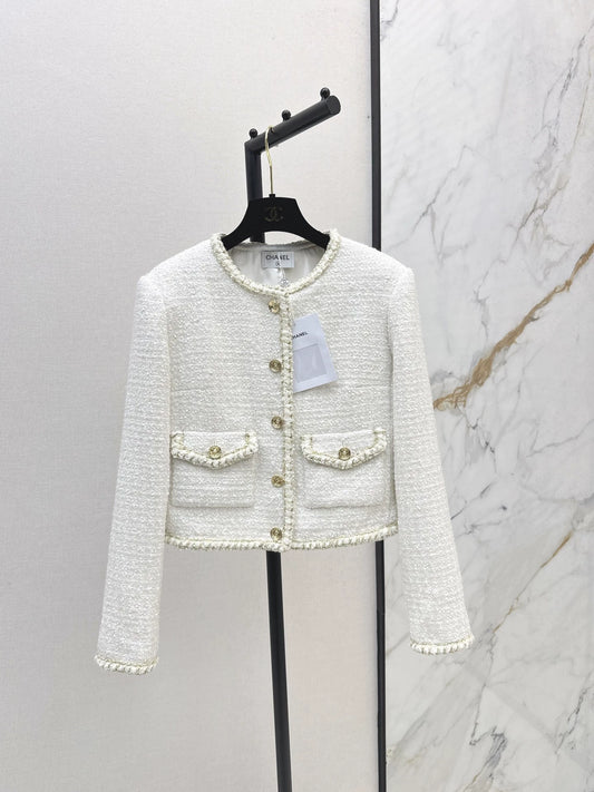 25fw Double pocket decorative border small jacket