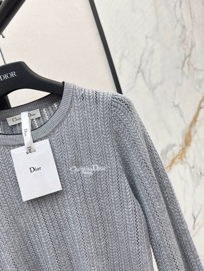 25fw Long sleeved knitted sweater