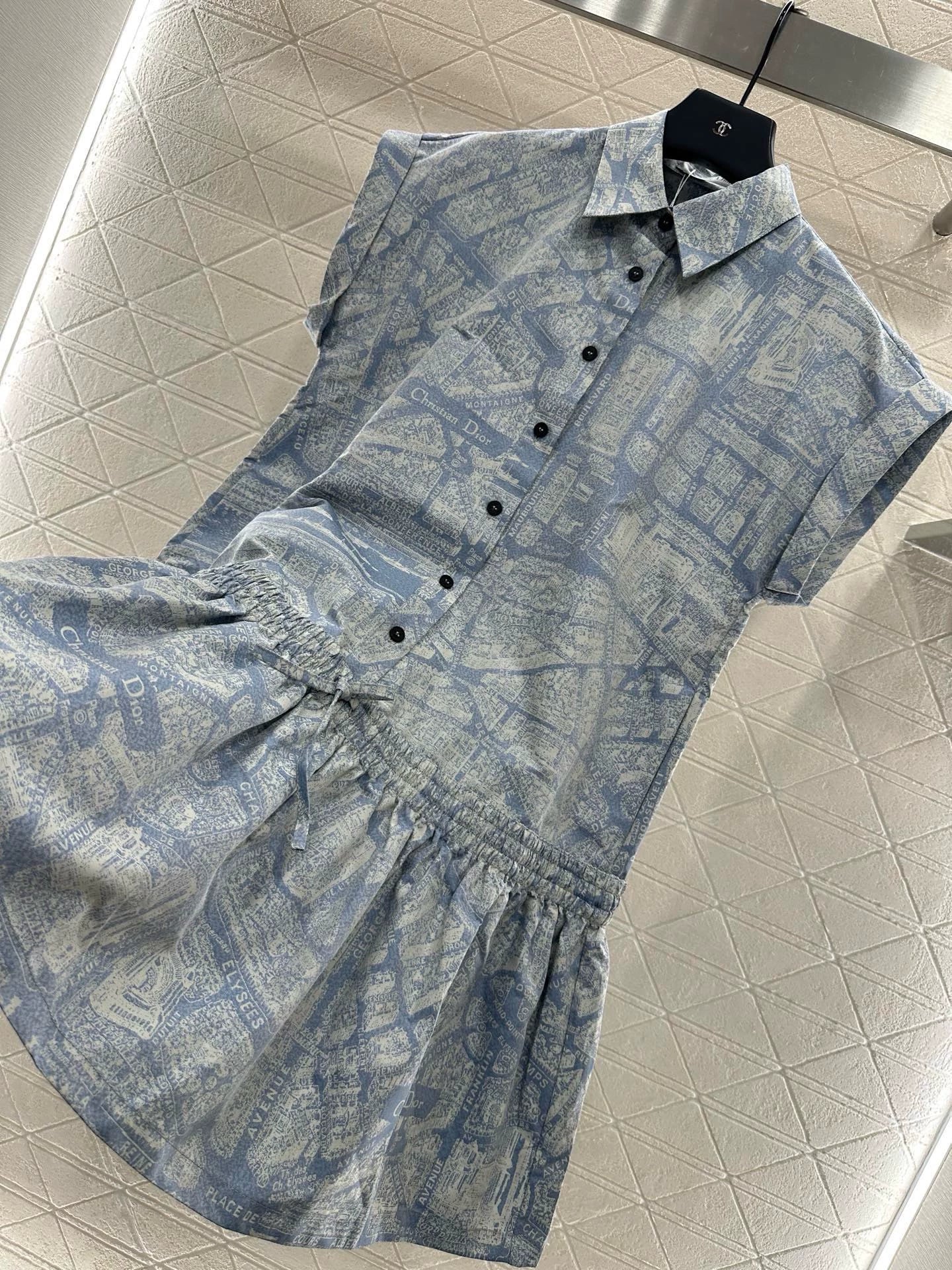 D 25 jacquard dress