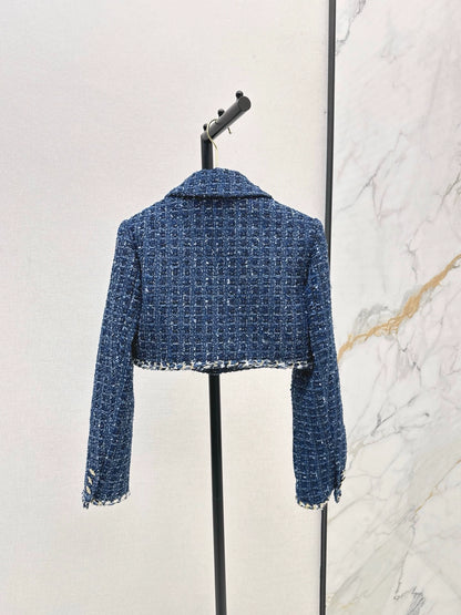 25fw Coarse woolen short jacket