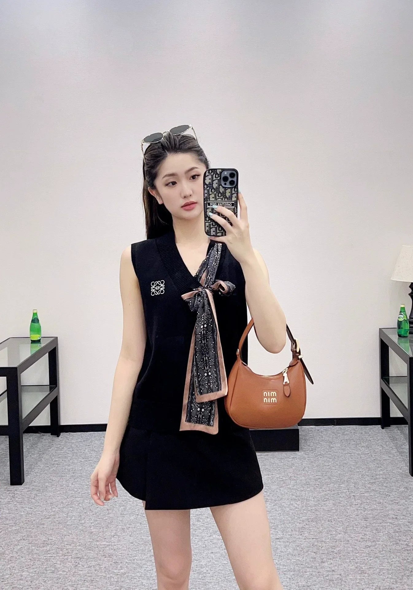 25 Scarf Knit Vest