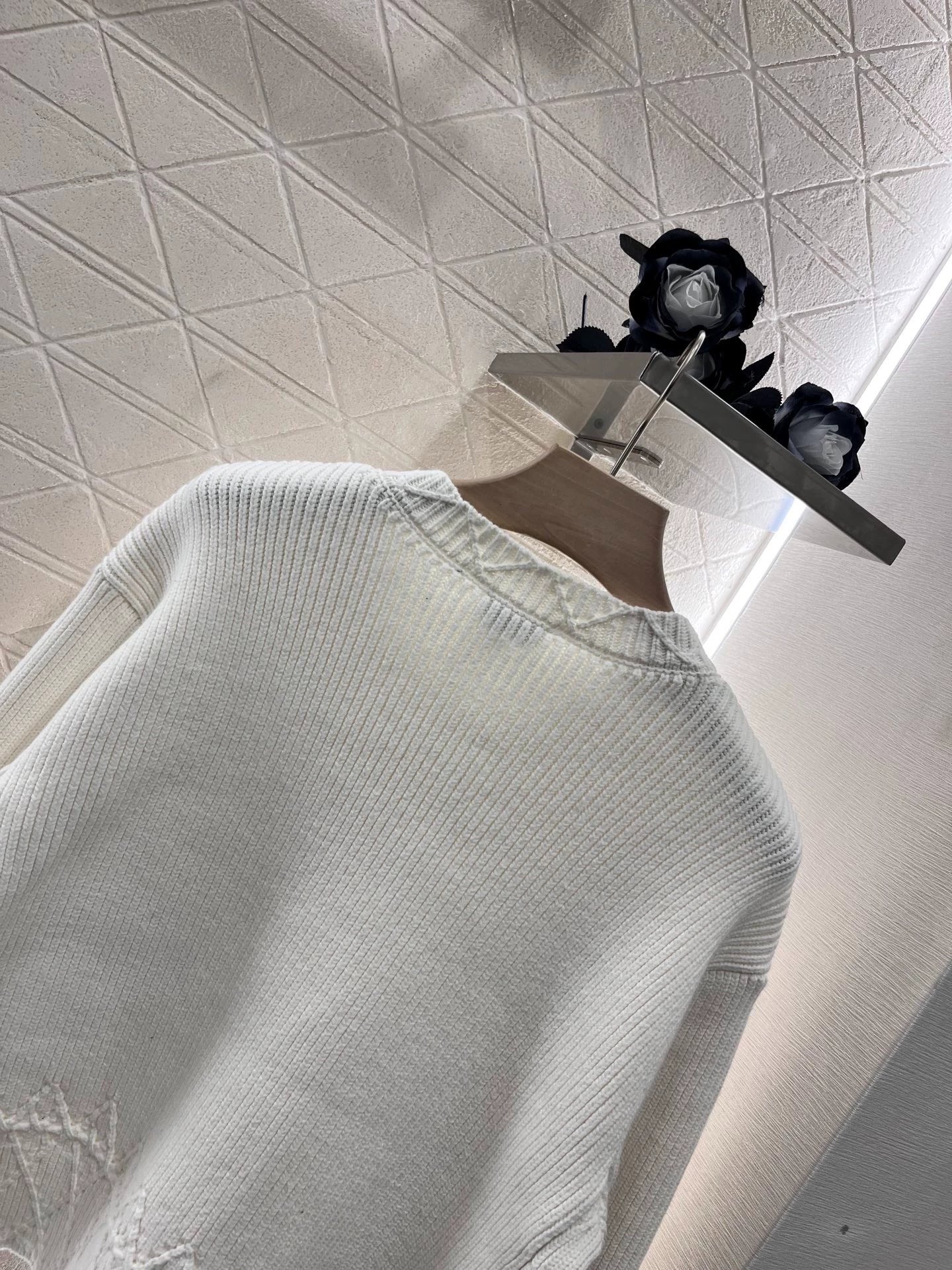 25fw  Lingge pocket knitted cardigan