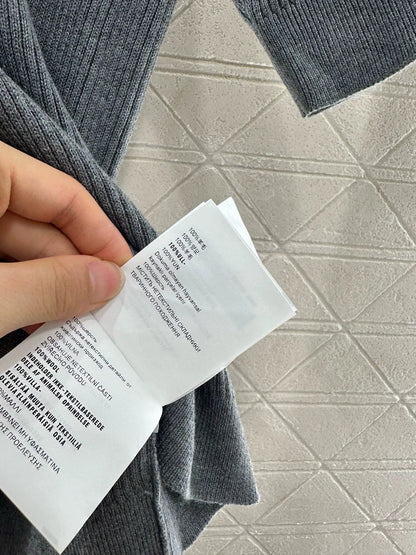 Mi 25 Lapel knitted top