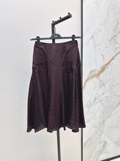 25 Jacquard lace camisole half skirt set