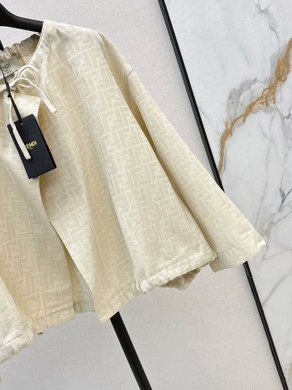 25fw letter print cape coat