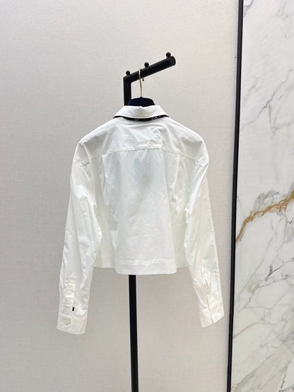 25 Silk scarf pocket shirt