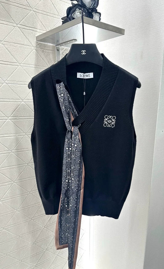 25 Scarf Knit Vest