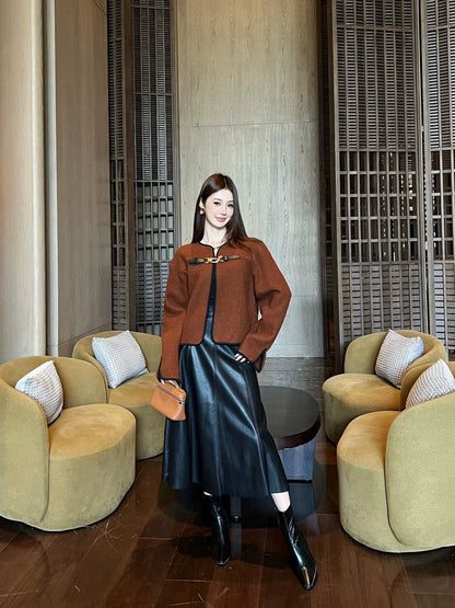 25fw Cape coat