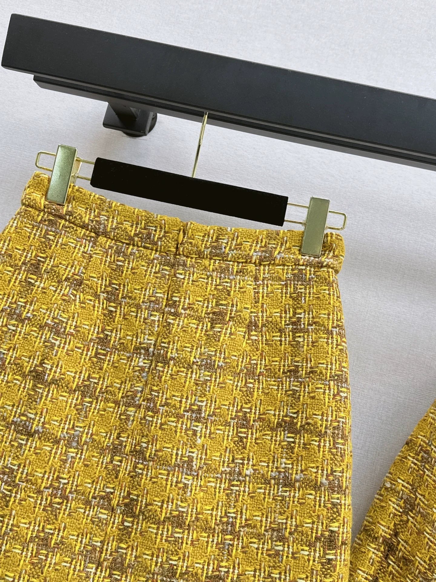 25fw Weaving A-line skirt