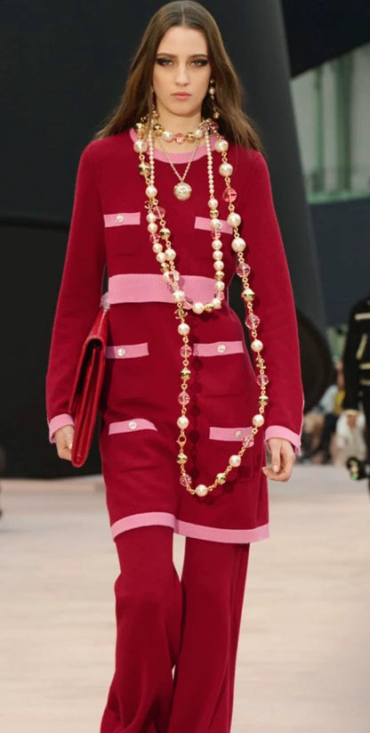 25fw knitted dress