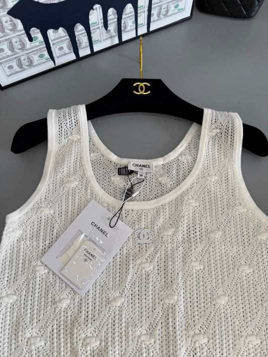 25 new diamond texture knitted vest
