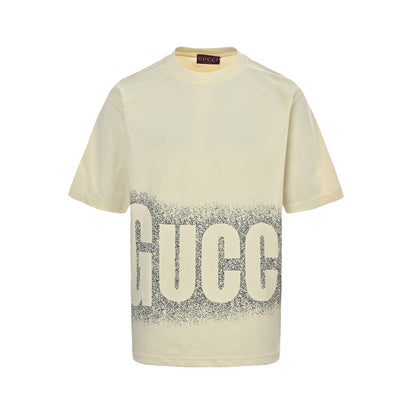 25ss Inkjet large letter logo print short sleeves