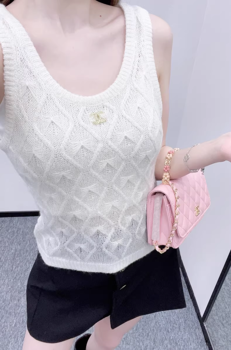 Fireworks Rhinestone Knit Vest